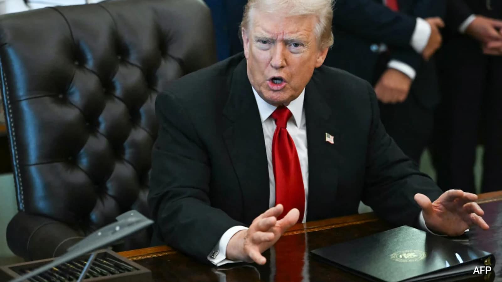 Trump Says Frozen Iranian Assets Will Pay For Damage To Shipping