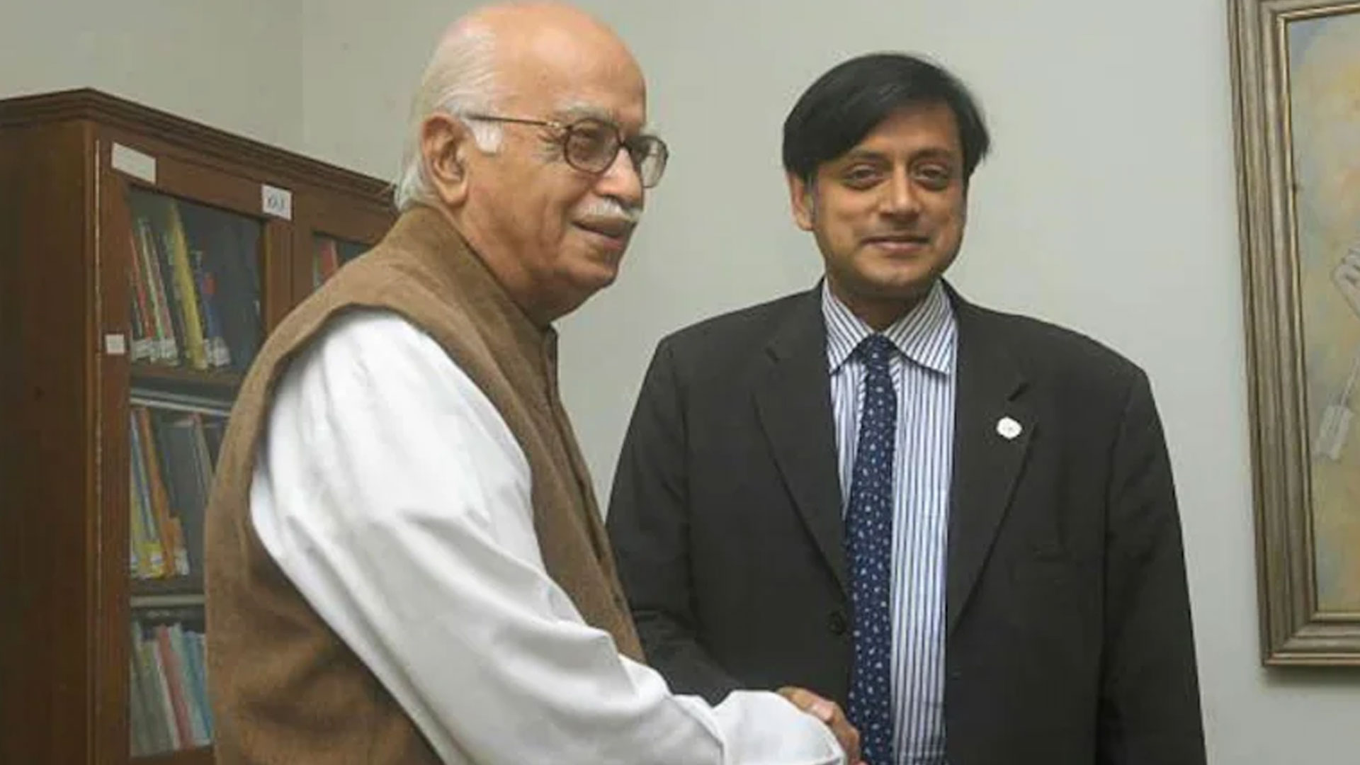 Shashi Tharoor's LK Advani Post Gets A Congress Rebuttal