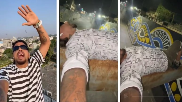 जालंधर: कभी ऊंची बिल्डंग से लटका, तो कभी ब्रिज पर डंड बैठकें, ये स्टंट देख हैरान रह जाएंगे आप जालंधर: कभी ऊंची बिल्डंग से लटका, तो कभी ब्रिज पर डंड बैठकें, ये स्टंट देख हैरान रह जाएंगे आप