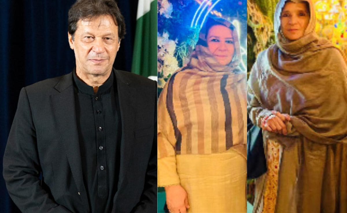 इमरान खान की बहनें रानी खान और डॉक्‍टर उजमा 