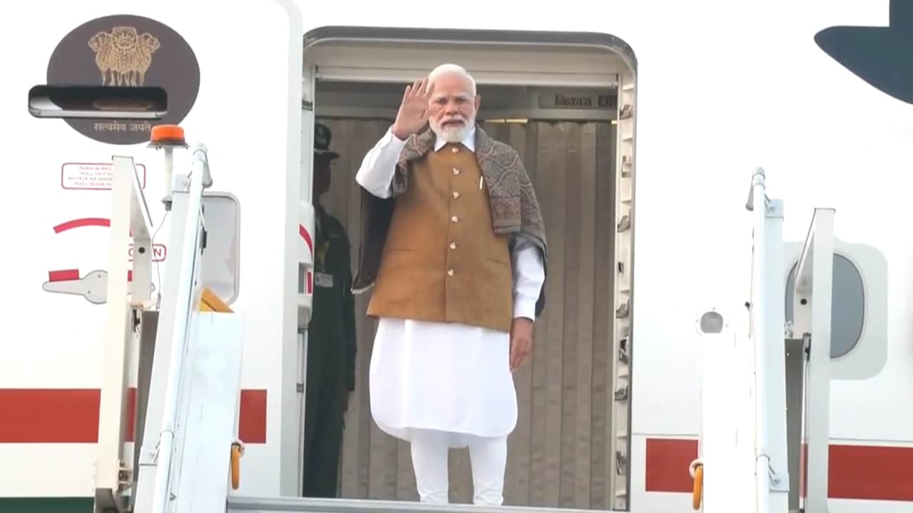 PM Modi Emplanes For 3-Day Visit To South Africa For G20 Leaders' Summit