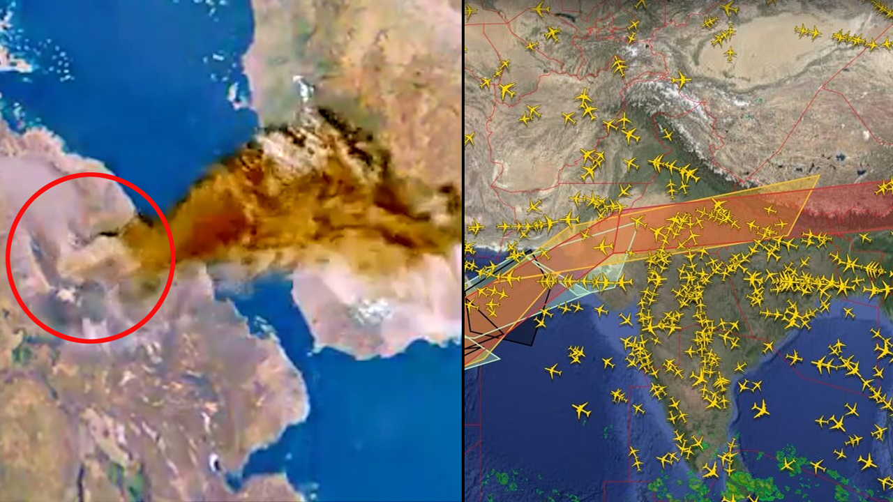 Several Flights Cancelled As Ethiopian Volcanic Ash Drifts Towards India