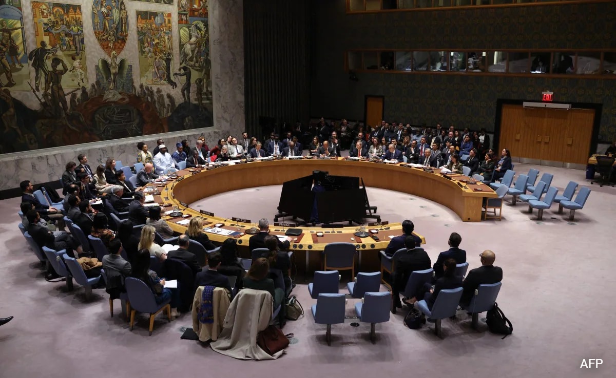 UN Security Council Adopts US Resolution On Gaza Peace Plan