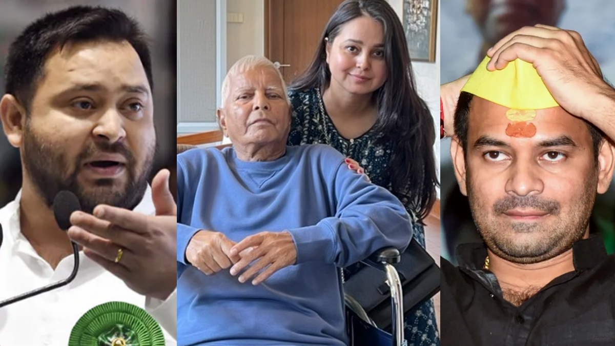 तेजस्वी-रोहिणी के बीच 'चप्पल कांड' तो क्लाइमेक्स है, पढ़िए गृह कलह की पूरी पटकथा