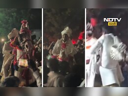 Suraj Chavan: घोडा उधळला, फेटा पडला, सूरज चव्हाण कसा सावरला, वरातीत काय घडलं? पाहा VIDEO