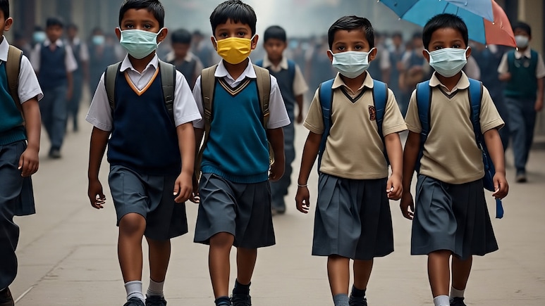 Delhi NCR Air Pullution: बढ़ते प्रदूषण में स्‍कूल नहीं हो रहे बंद! बच्‍चों के लिए क‍िन बातों का रखें ख्‍याल