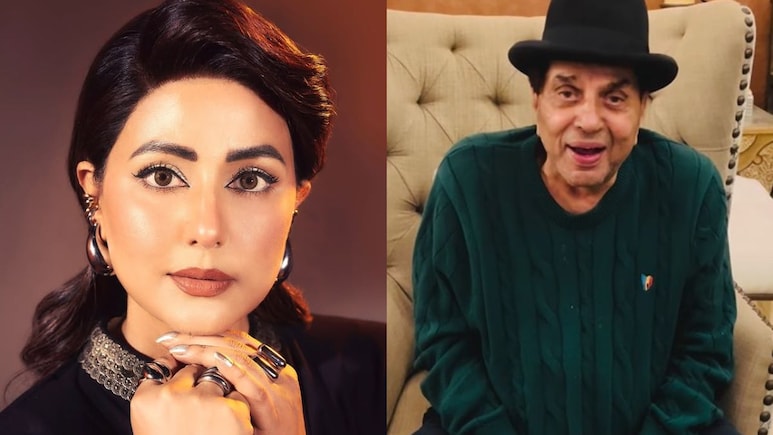 Hina Khan Sends Love To "OG Superman Of India" Dharmendra: "Coming To See You Soon"