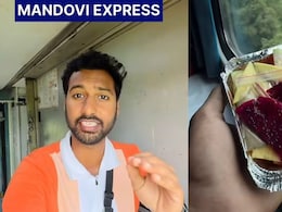 Vlogger Gives A Glimpse Of What's Served On Mandovi Express, India's Scenic Foodie Train