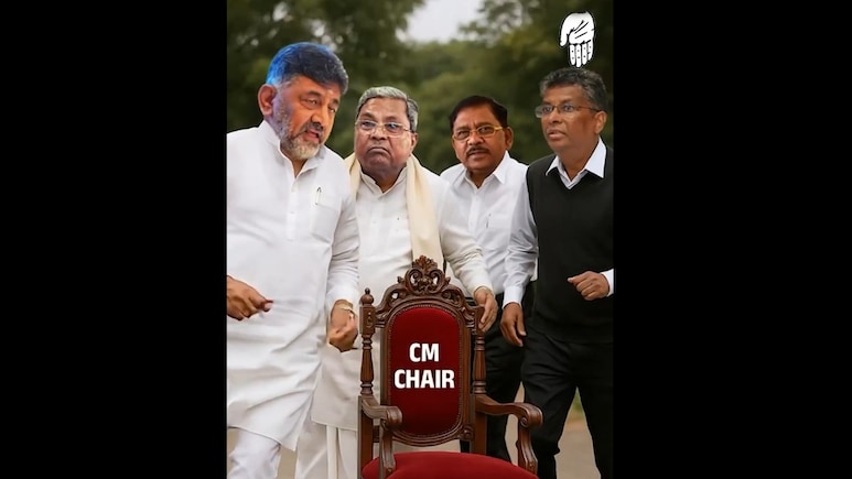 BJP Shares 'Musical Chair' AI Video Amid Karnataka Chief Minister Tussle