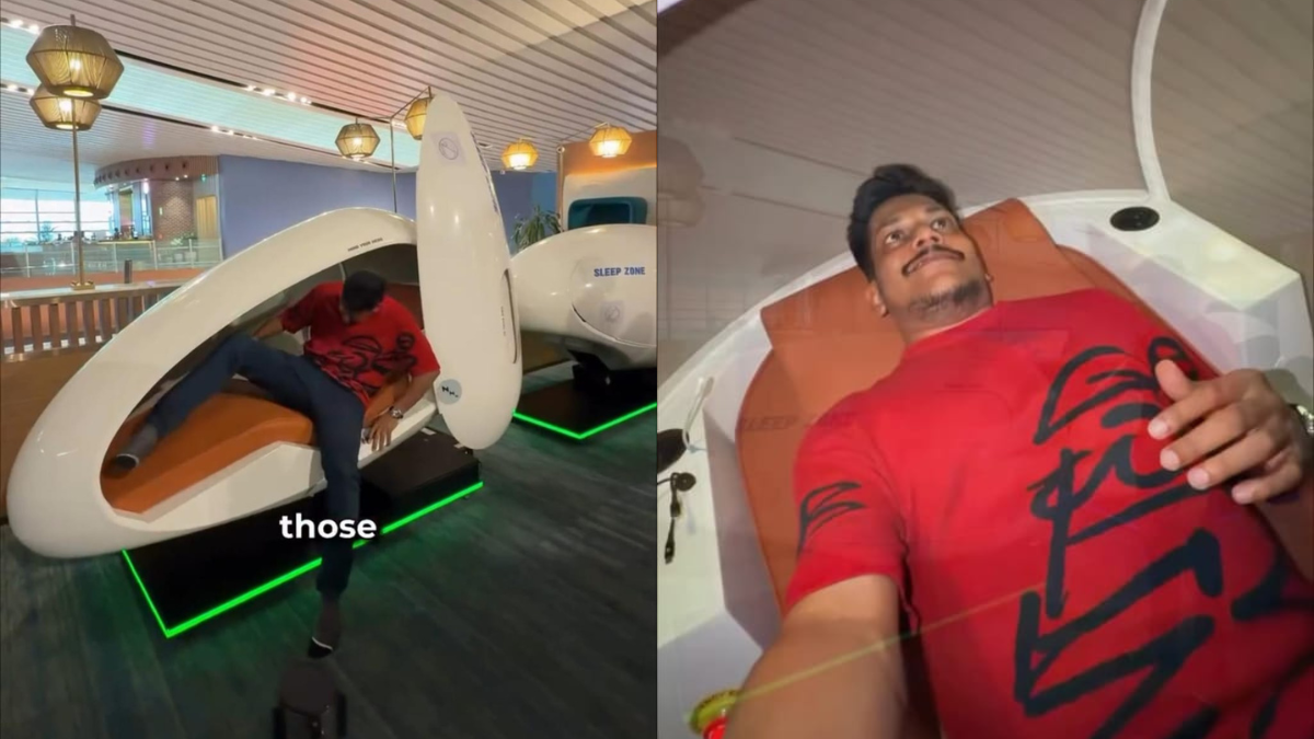 Viral Video Takes Us Inside Sleeping Pods At Bengaluru Airport, Leaves Internet Divided