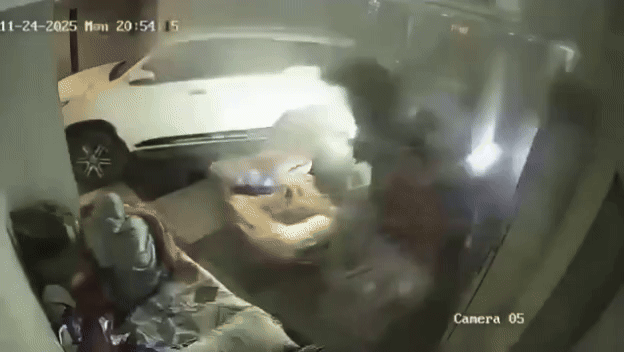 दिल्ली में जब बेकाबू कार घुसी घर में, बाल-बाल बची महिला, देखें वीडियो