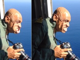 20 हज़ार फीट की ऊंचाई पर जानलेवा रफ्तार वाली हवा का सामना करते एक्स-नेवी ऑफिसर, फोटोग्राफी का रोमांचक Video