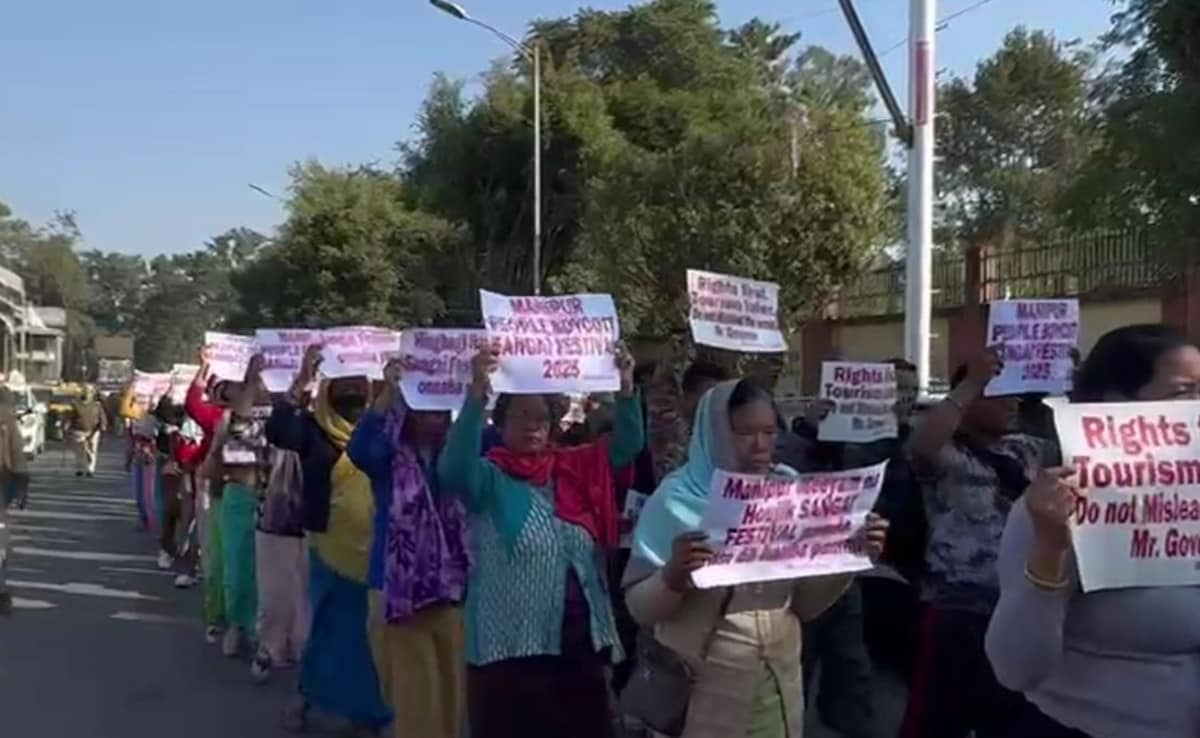 Manipur's Displaced People Intensify Protest To Demand Safe Passage Home