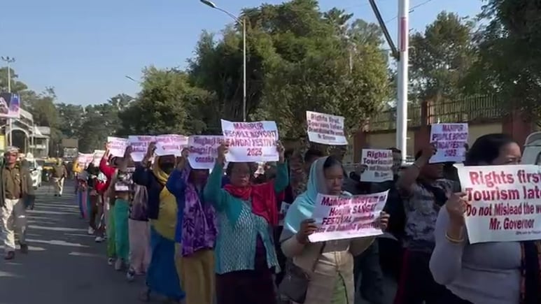 Manipur's Displaced People Intensify Protest To Demand Safe Passage Home