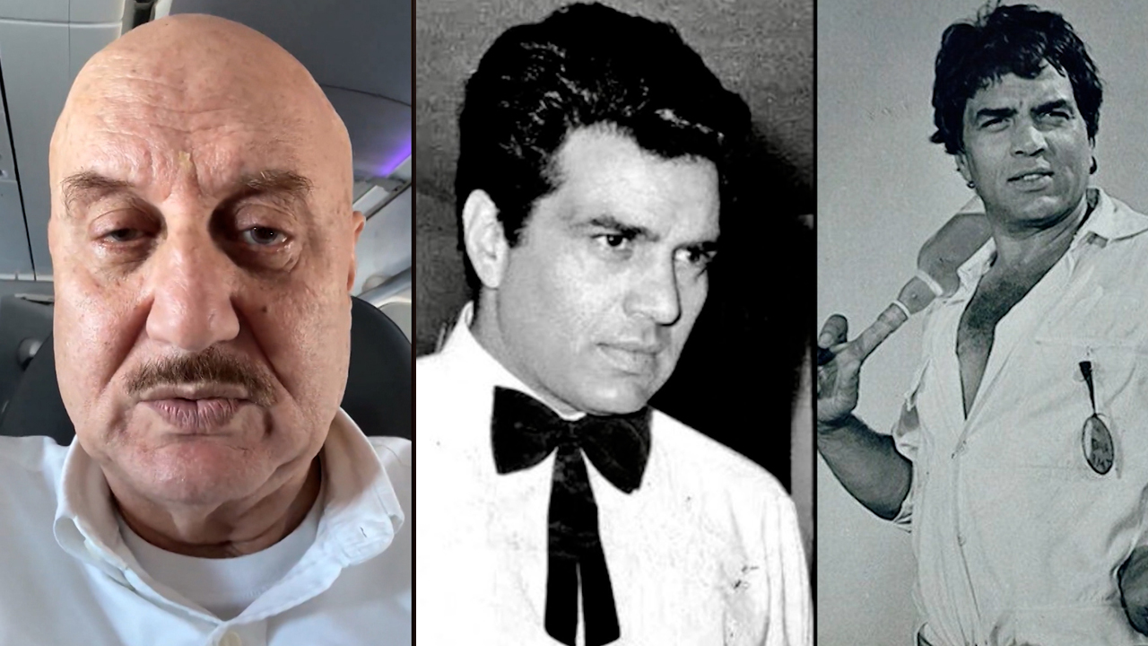 'He Was A People's Person': Anupam Kher Pays Tribute To Dharmendra