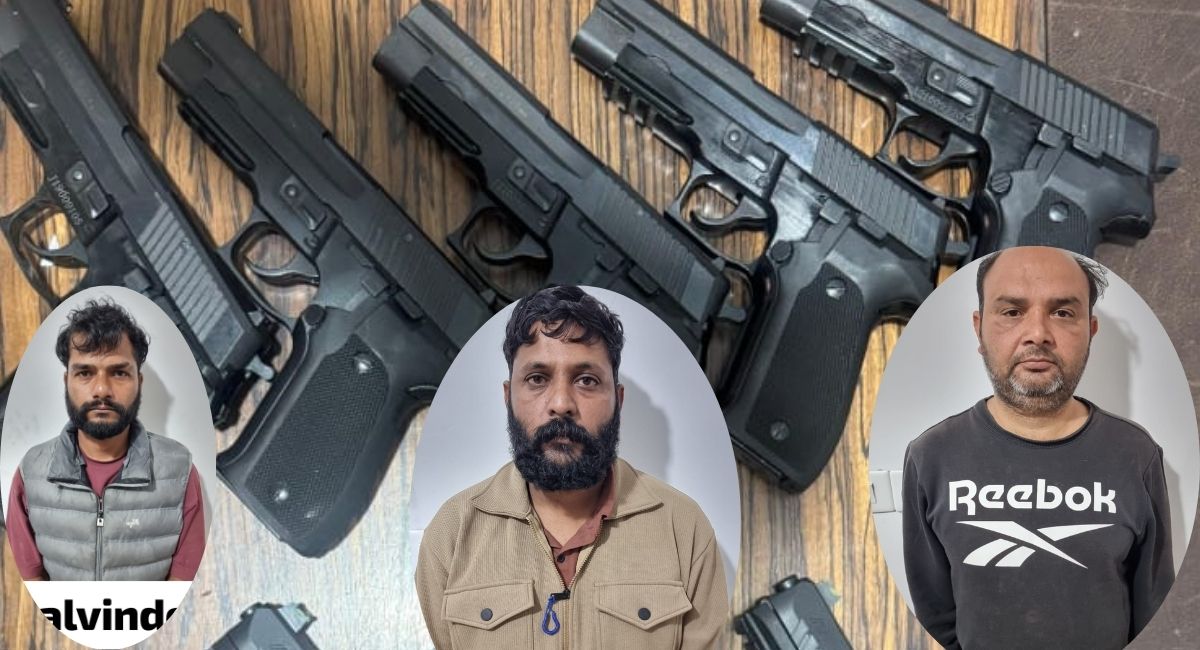 बारूद के बाद विदेशी पिस्तौलों का जखीरा मिला, पाकिस्तान की एक और बड़ी साजिश नाकाम, दिल्ली पुलिस ने किया भंडाफोड़