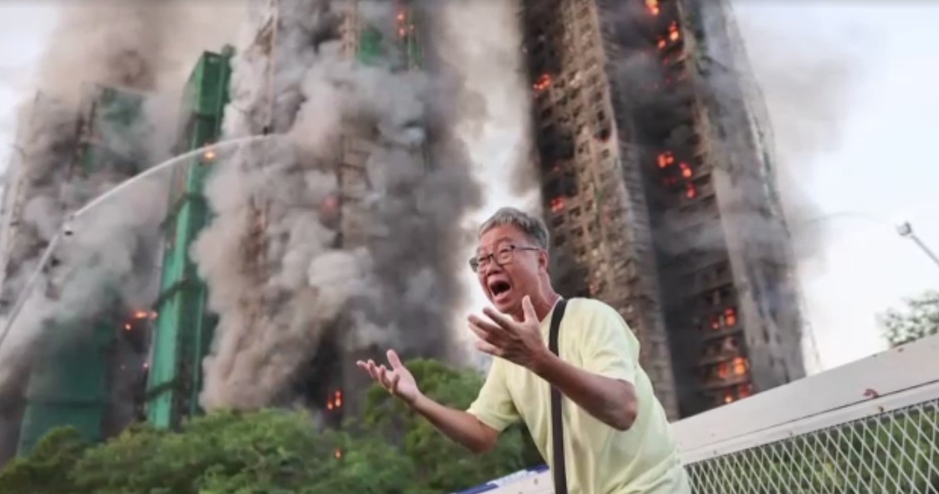 13 Dead After Fire Rips Through Seven High-Rise Buildings In Hong Kong