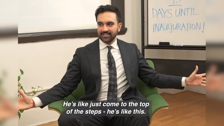 Video: Zohran Mamdani Aces Shah Rukh Khan's Iconic Pose While Guessing Songs