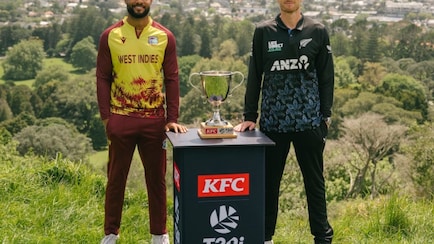 New Zealand vs West Indies Live Score Updates 1st T20I