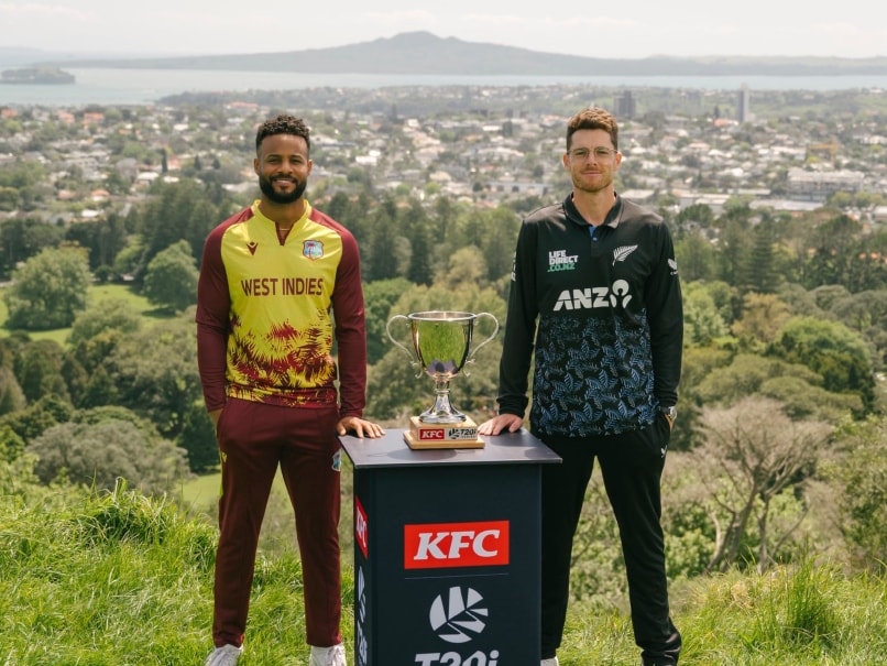 New Zealand vs West Indies Live Score Updates 1st T20I