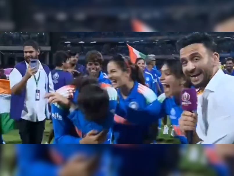Watch: Teammates Crash Smriti Mandhana's Interview On Live TV. This Happens Next