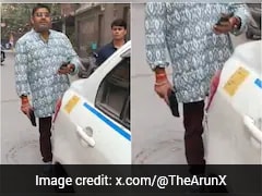 On Camera, Man Threatens Cab Driver With Gun Over Double Booking In Delhi