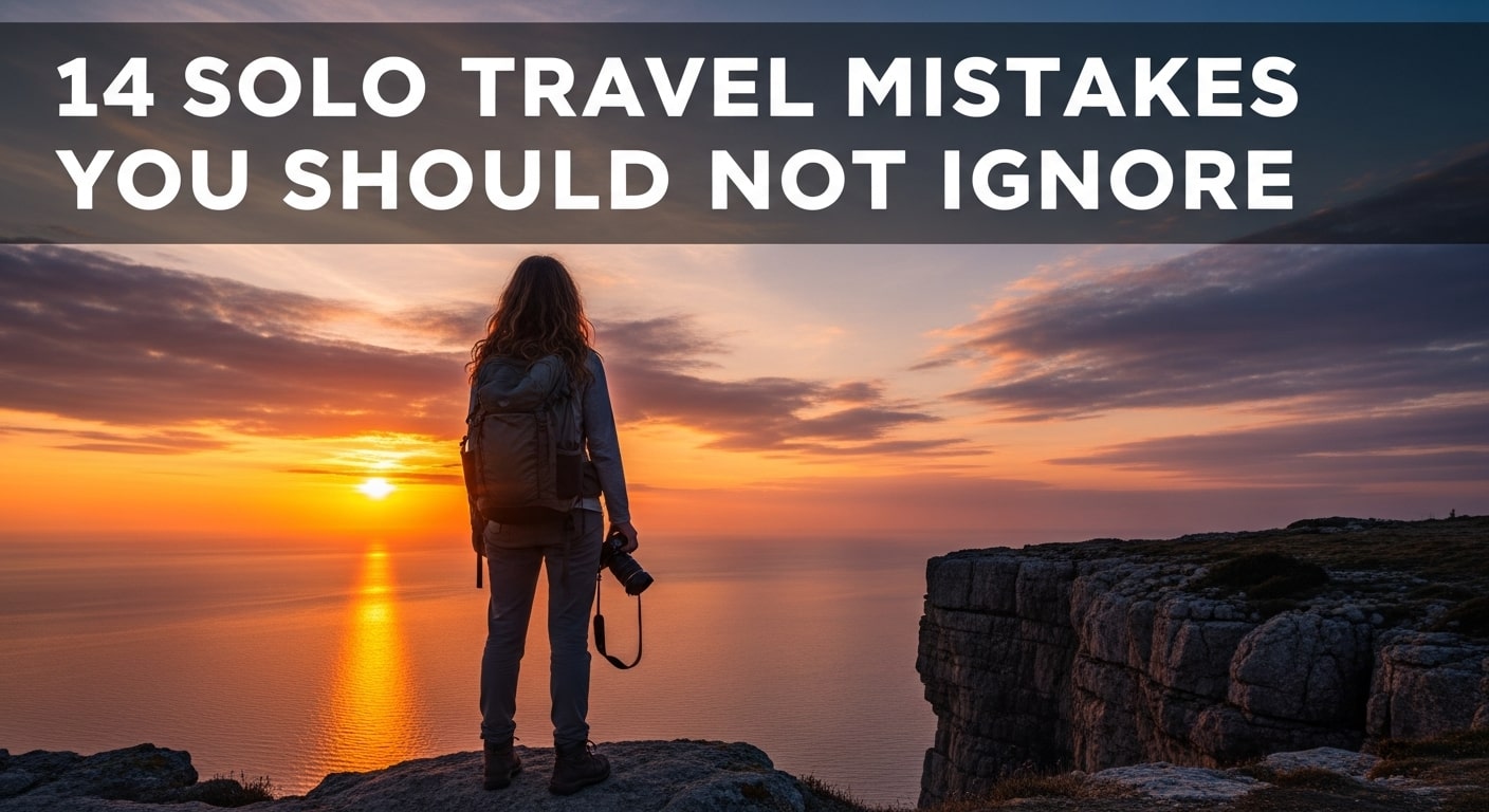 14 Mistakes Solo Travellers Often Ignore Until It Is Too Late
