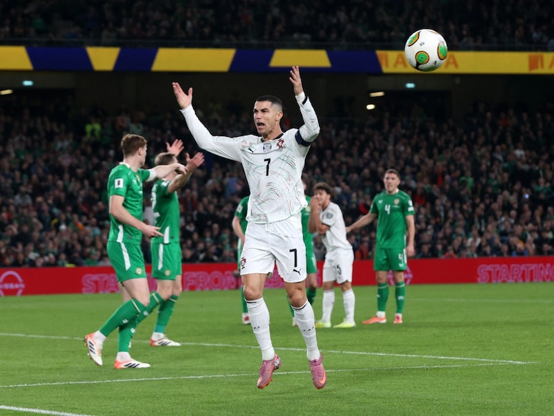 "Nothing To Do With Me": Ireland Coach On Cristiano Ronaldo's Violent Act, Red Card