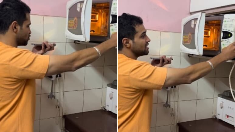 ऑफिस से छुट्टी मांगने के लिए शख्स ने लगाया घर के माइक्रोवेव वाला जुगाड़, फोन पर सुनाई ऐसी आवाज़, डर गया बॉस!