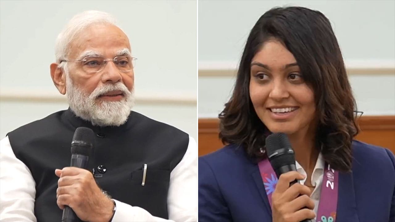 Women Cricketers Ask PM Modi About His Skincare Routine; He Shares His Secret