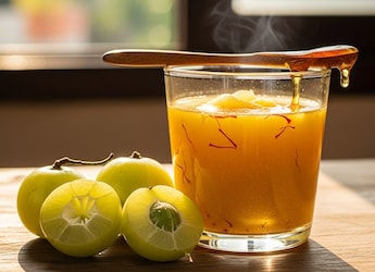 Bridal Glow Starts In The Kitchen: Try This Saffron and Amla Drink For Calm Skin In 21 Days