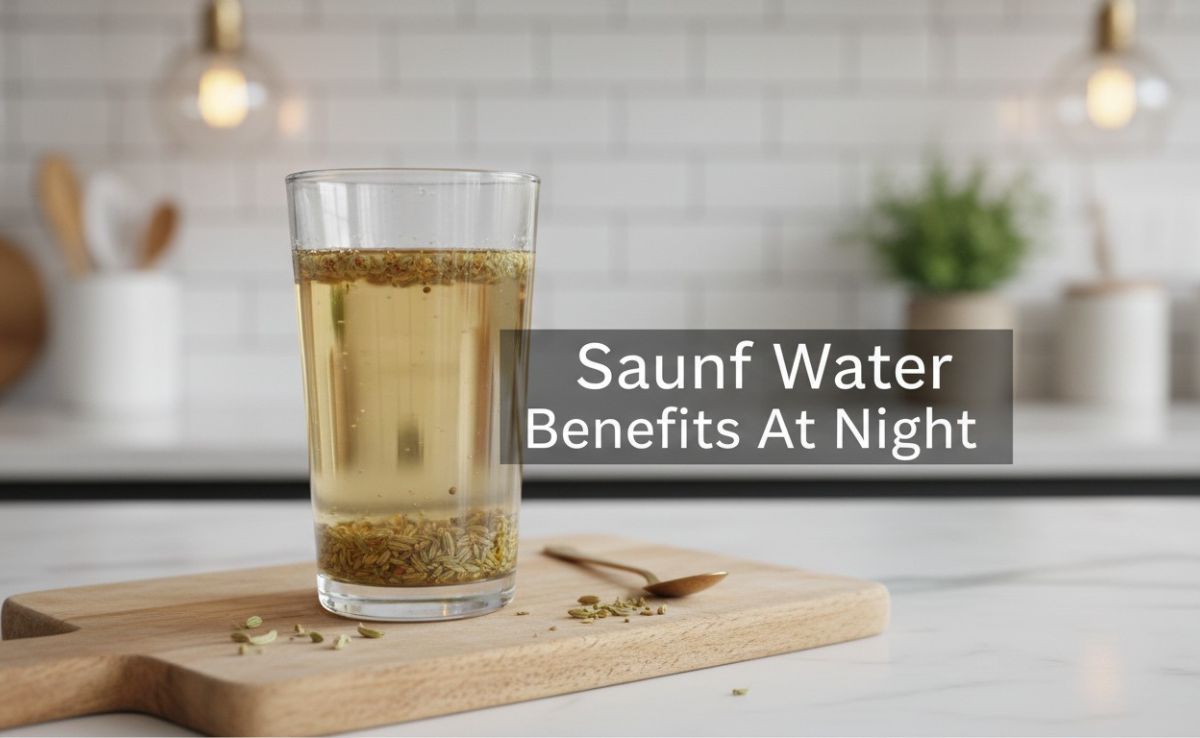 What Happens When You Drink Saunf Water Every Night For A Month