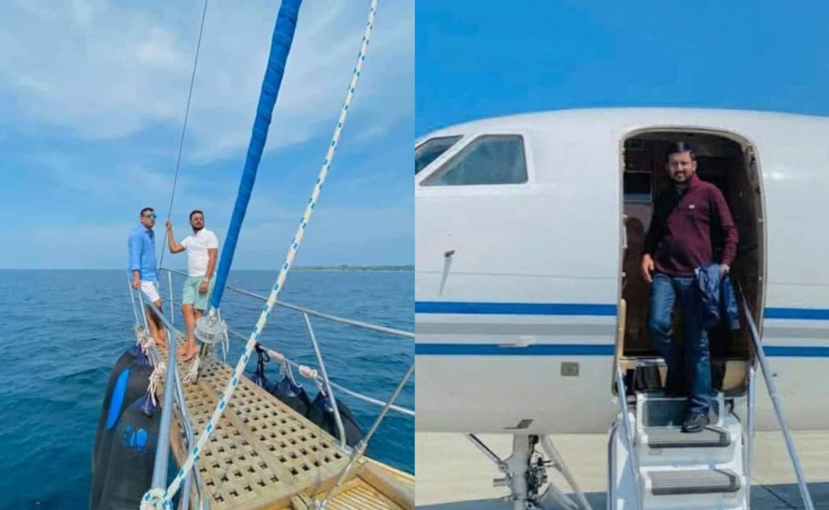 लालू परिवार में संग्राम के बीच वायरल हुईं रमीज-संजय की तस्वीरें, विदेश यात्रा पर मौज करते दिखे