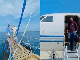 लालू परिवार में संग्राम के बीच वायरल हुईं रमीज-संजय की तस्वीरें, विदेश यात्रा पर मौज करते दिखे