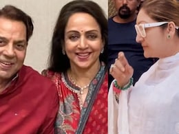 Govinda's Wife Sunita Ahuja and Son Visit Hema Malini's Home Amid Dharmendra's Prayer Meet At Mumbai Hotel