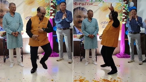 डांसिंग डब्बू अंकल का नया धमाल, बॉस के बर्थडे में किया धांसू डांस, लोग बोले- आप तो हर बार दिल ही जीत लेते हो