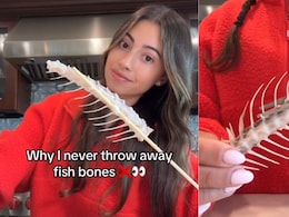 Viral: Content Creator Makes Hairbrush From Fish Bones, Leaves The Internet Fuming