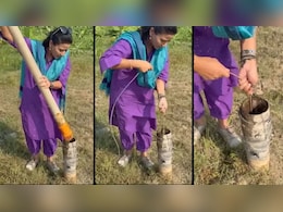 Desi Water Hack: बिना मोटर मशीन खेत से ऐसे निकाला पानी, देसी जुगाड़ ने लोगों को किया हैरान