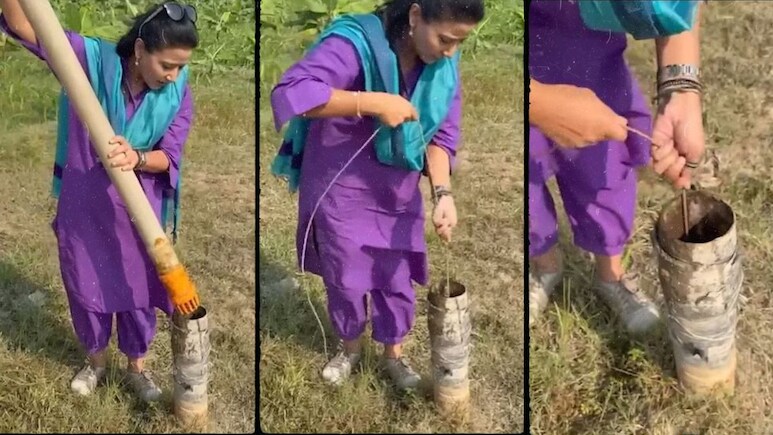 Desi Water Hack: बिना मोटर मशीन खेत से ऐसे निकाला पानी, देसी जुगाड़ ने लोगों को किया हैरान
