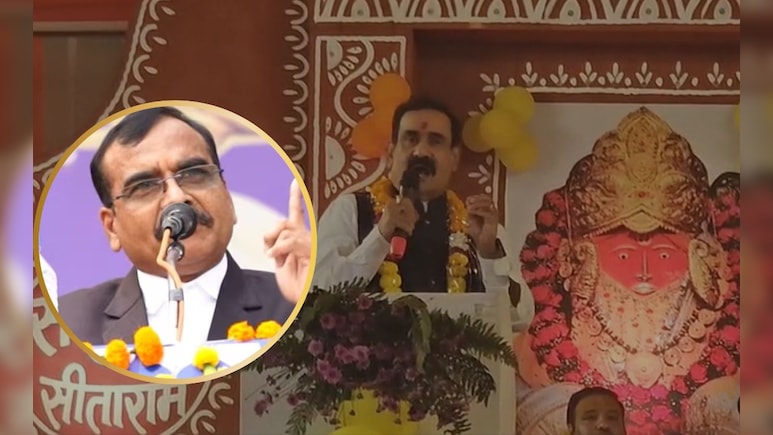 धीरेंद्र शास्त्री की सभा में IAS संतोष वर्मा पर पूर्व गृहमंत्री बोले-"सरकार नहीं देगी सजा तो सनातन करेगा फैसला"