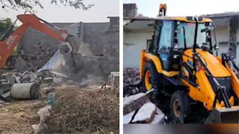 जयपुर में भूमाफिया के खिलाफ JDA का बड़ा एक्शन, अवैध तरीके से बस रही कॉलोनी पर चला बुलडोजर
