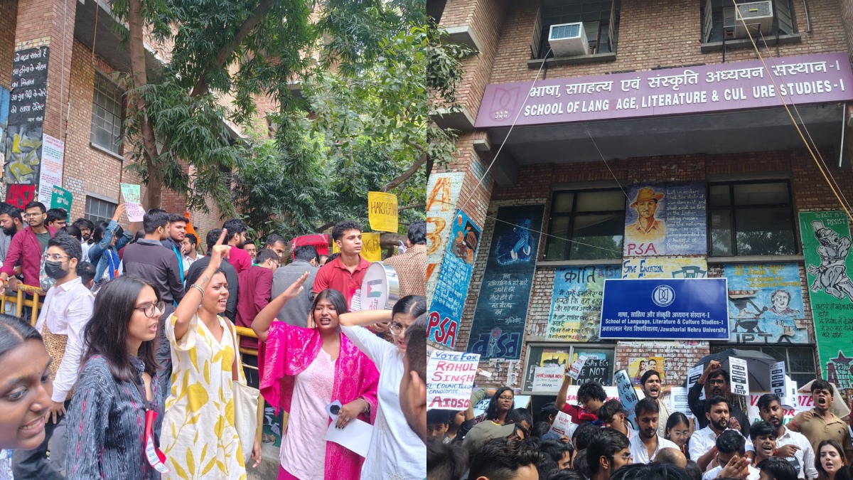 JNU चुनाव LIVE: कायम रहेगा लेफ्ट का किला या ABVP पलटेगा पासा? आज डाले जा रहे हैं वोट