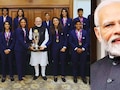 PM Modi Meets Team India : खट्याळ हरलीनचा पीएम मोदींना हटके प्रश्न अन् हॉलमध्ये एकच हशा पिकला, पाहा Video