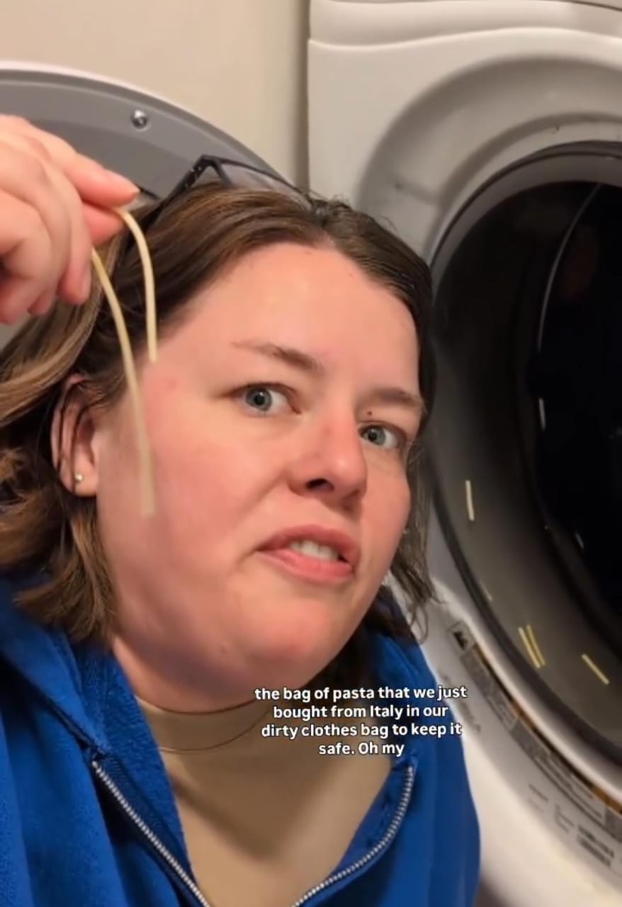 Woman Accidentally 'Cooks' Pasta In Washing Machine, Here's How It Looks