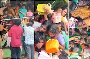 Andhra Pradesh : एकादशीला मंदिरात चेंगराचेंगरी; भाविकांच्या मृतदेहांचा खच, 9 जण दगावले, थरकाप उडवणारं दृश्य