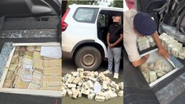 कभी देखा है इतना कैश! 18 लाख की गाड़ी से मिले 4 करोड़ चार लाख रुपये, गुप्त ठिकाने से गड्डी निकालते-निकालते थक गए पुलिस वाले