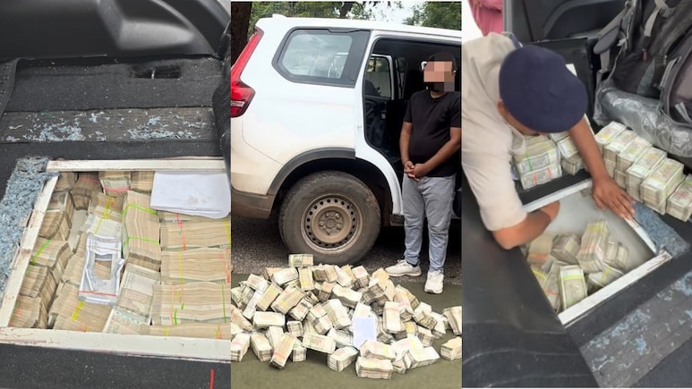 कभी देखा है इतना कैश! 18 लाख की गाड़ी से मिले 4 करोड़ चार लाख रुपये, गुप्त ठिकाने से गड्डी निकालते-निकालते थक गए पुलिस वाले
