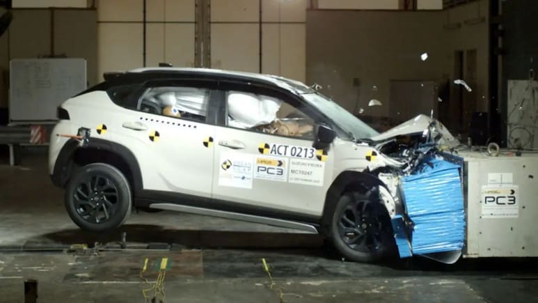 Suzuki Fronx Scores 5-Star Safety Rating In ASEAN NCAP Safety Tests