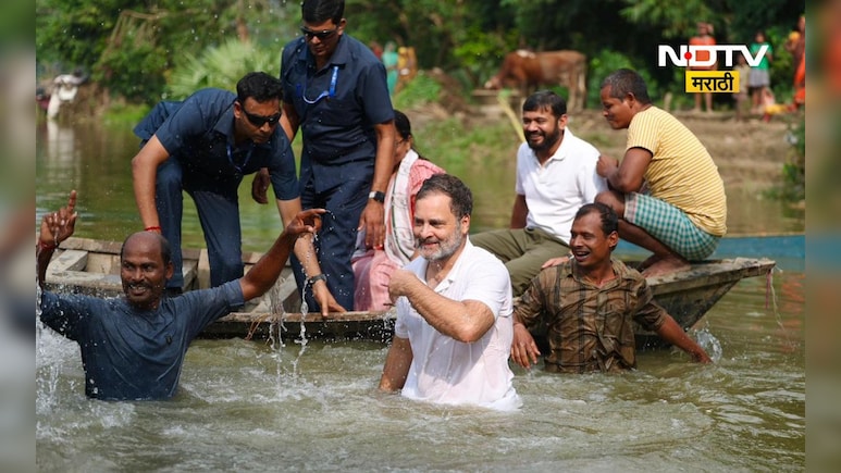 Viral VIDEO: राहुल गांधींचा देसी अंदाज! तळ्यात उडी मारली अन् पकडले मासे, पाहा VIDEO