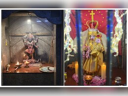 काली माता को बना दिया मदर मैरी, पहनाई गोल्डन साड़ी;  खड़ा हुआ बवाल तो पुजारी गिरफ्तार